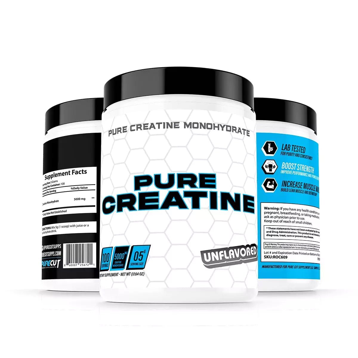 Pure Creatine - Pure Cut Supplements