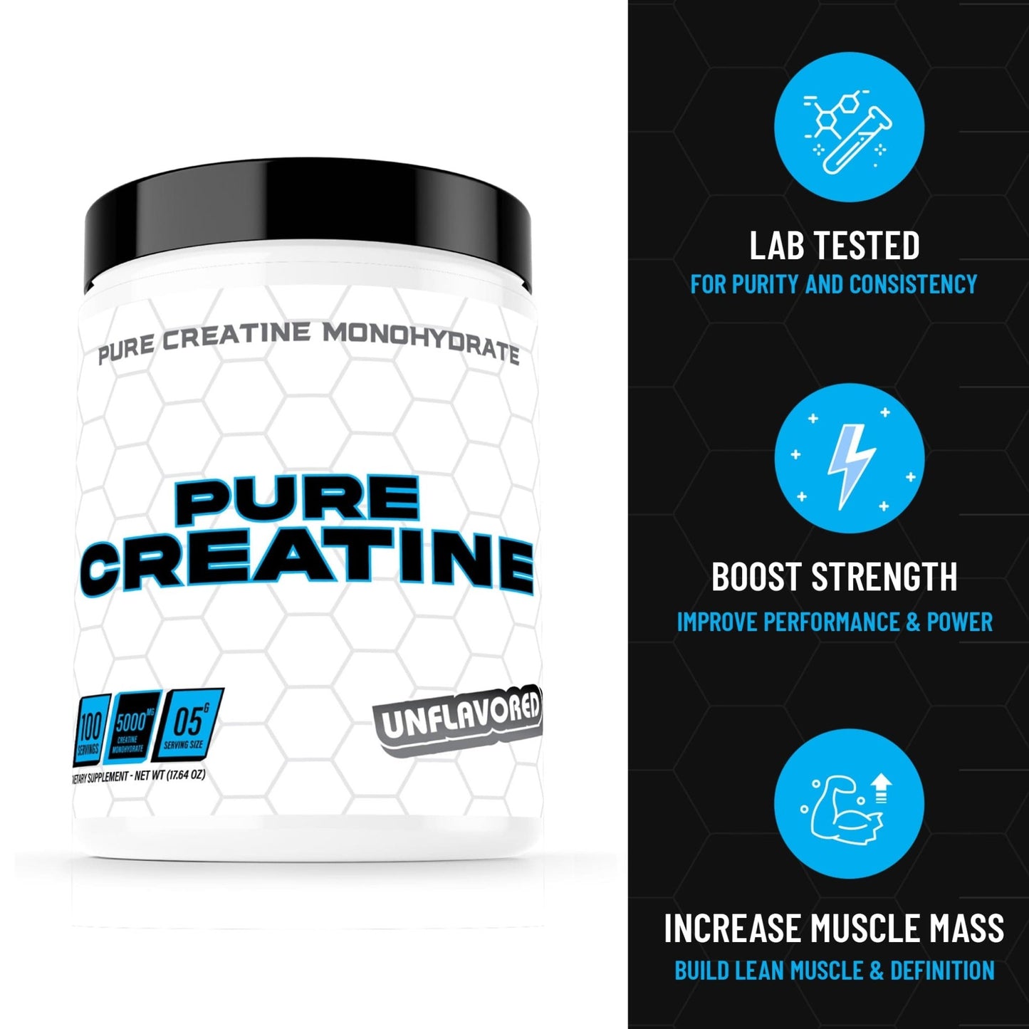 Pure Creatine - Pure Cut Supplements