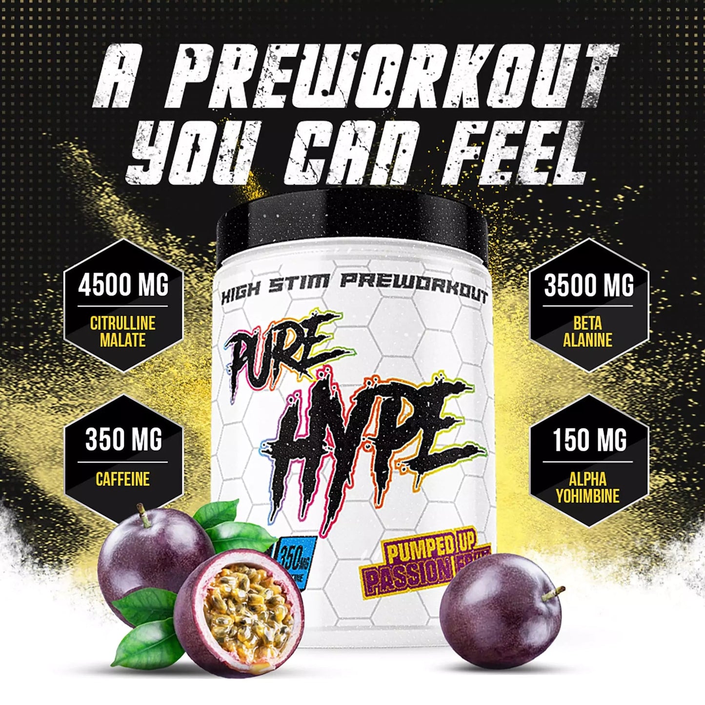 Pure Hype // High Stim Preworkout - Pure Cut Supplements