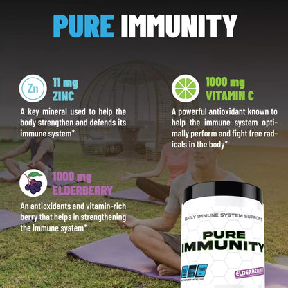 Pure Immunity // Vitamin Support - Pure Cut Supplements