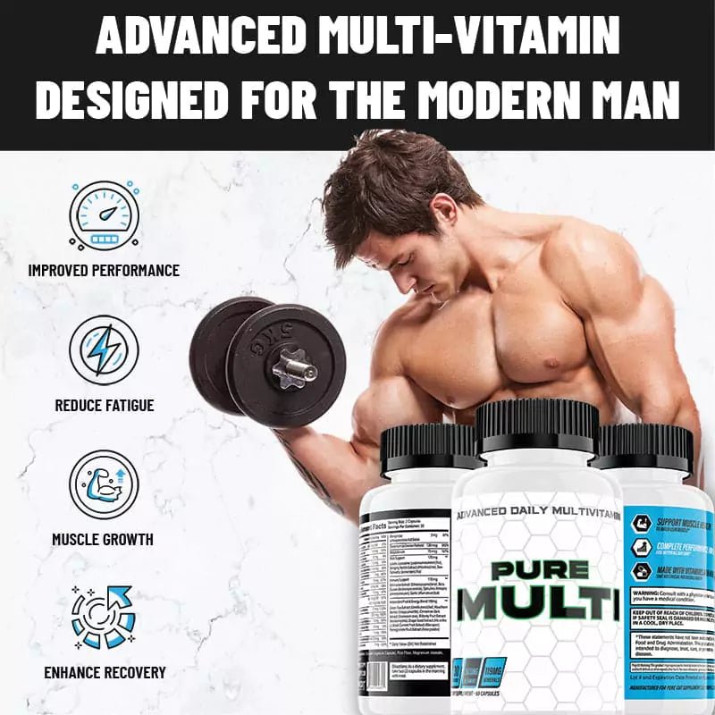 Pure Multi // Men's Multivitamin - Pure Cut Supplements