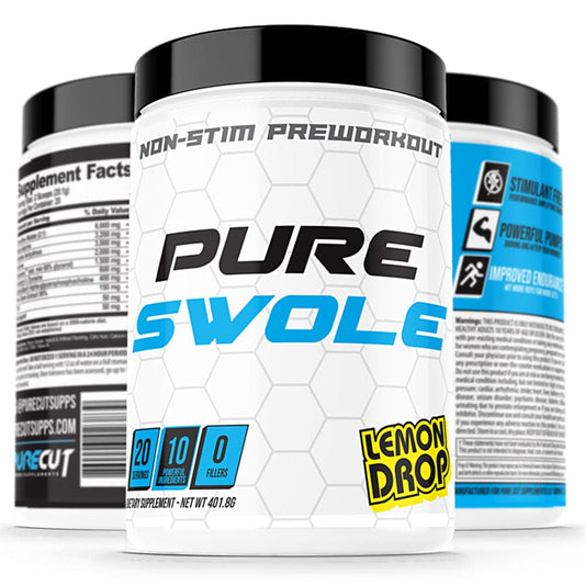Pure Swole Non Stim Preworkout - Pure Cut Supplements